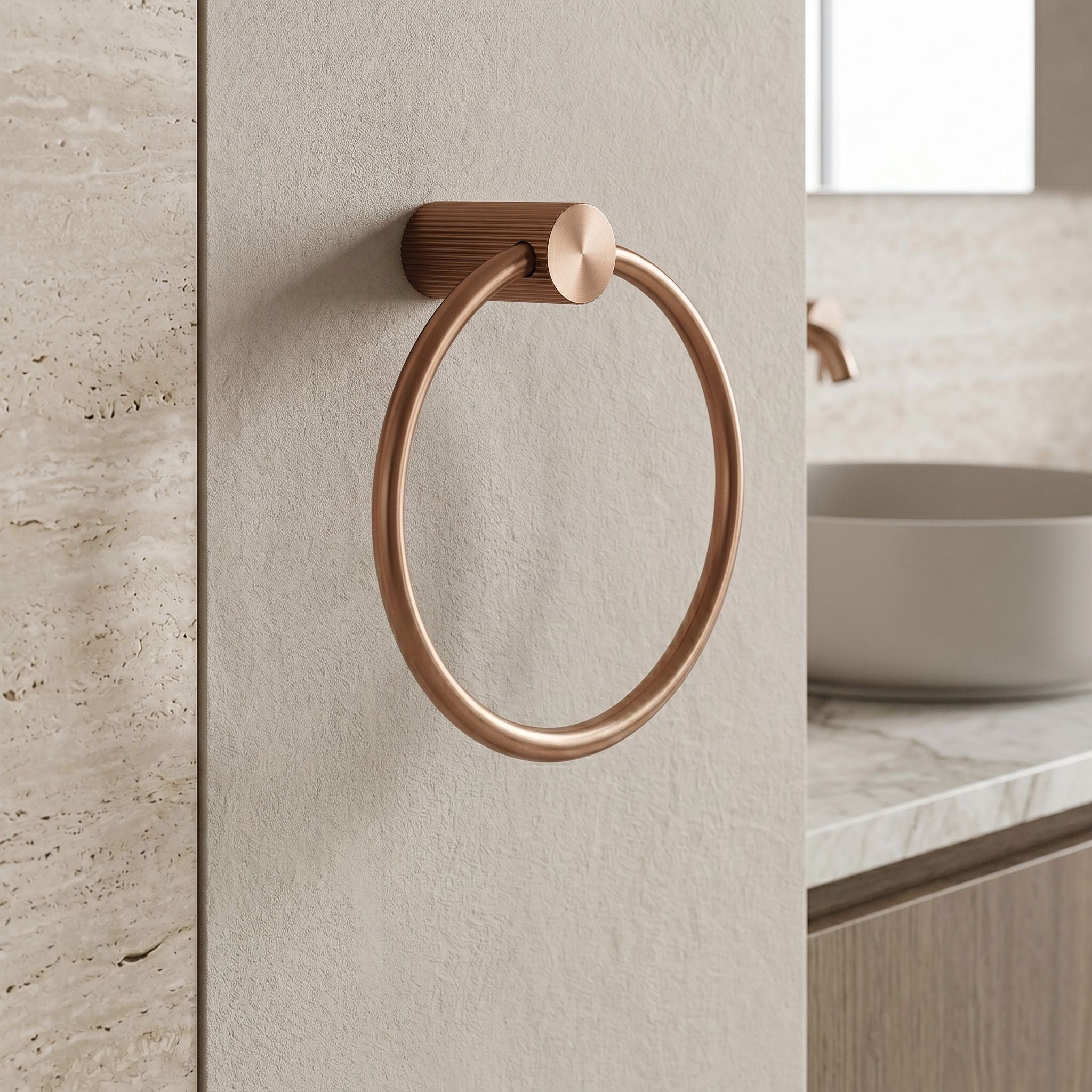 Porte-Serviettes Rea 64101 Solo Brush Copper - 4