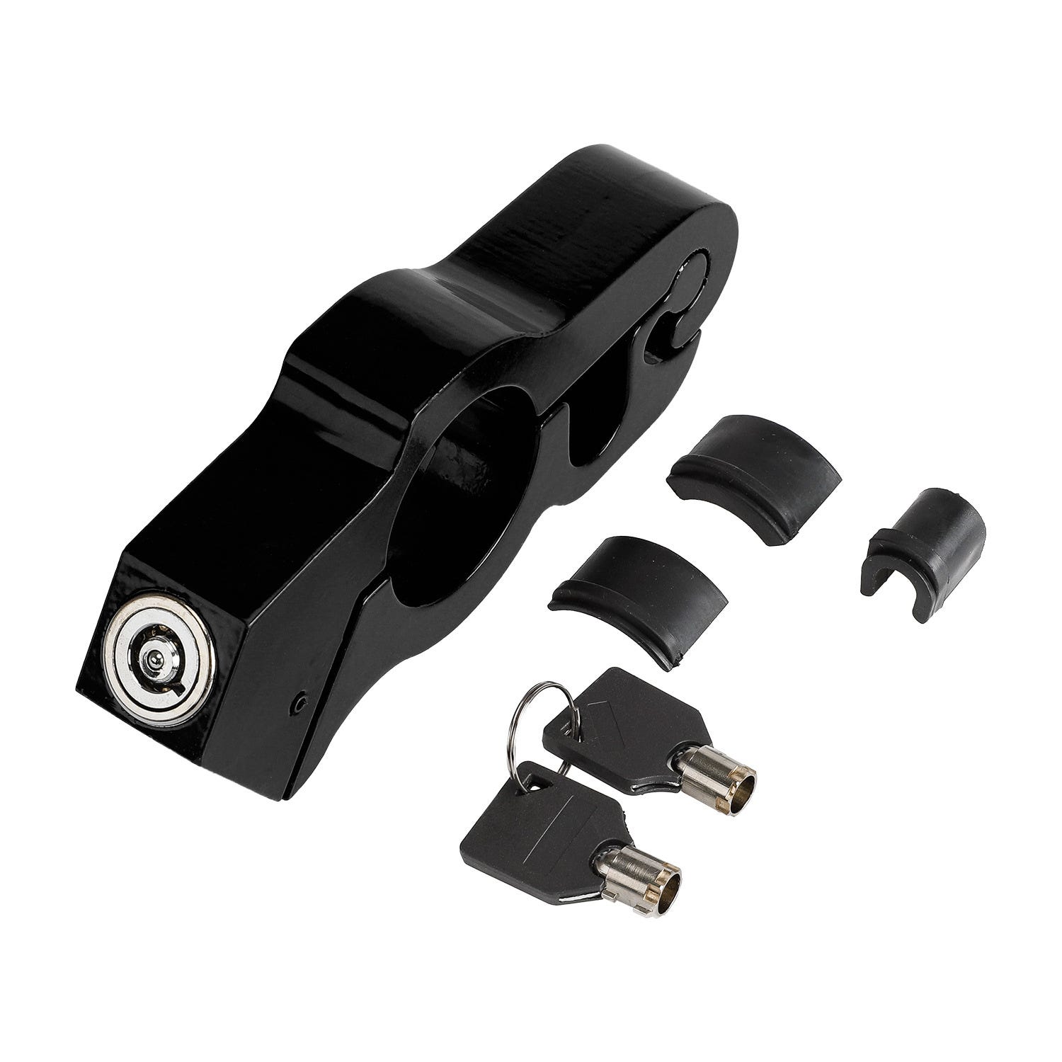 Blocca Freni Per Moto Blocco Antifurto Per Manubrio Moto - Serratura Leva Freno In Lega Alluminio - Doppia Chiave - Universale Antifurto Moto Blocco Freno - Foto 8