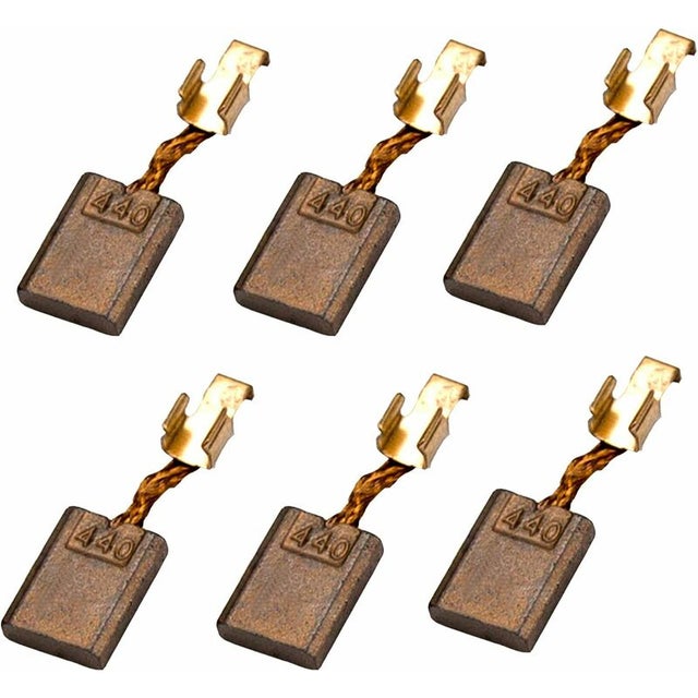 6 Sztuk Szczotek Węglowych Miedzi 440 Szczotka Węglowa Silnika Cb440 Szczotka Węglowa 440 Szczotki Węglowe 440 do Wkrętarki Elektrycznej