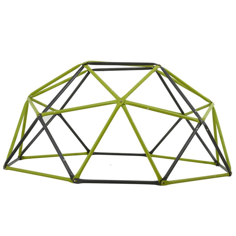 Metalowa kopuła 4iQ Group do wspinania zielona