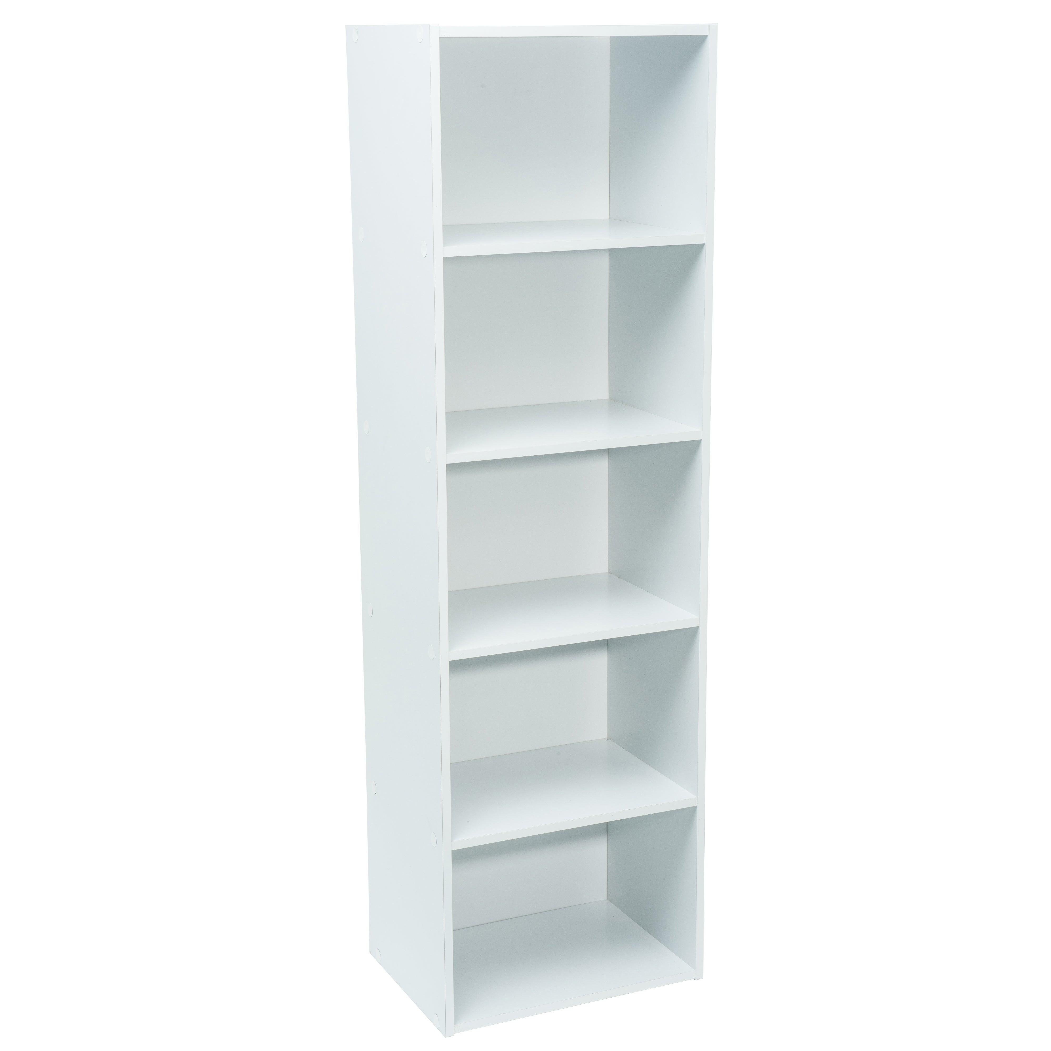 Meuble blanc de rangement WERKA PRO 5 niches (133 x 40 x 29 cm) - 2