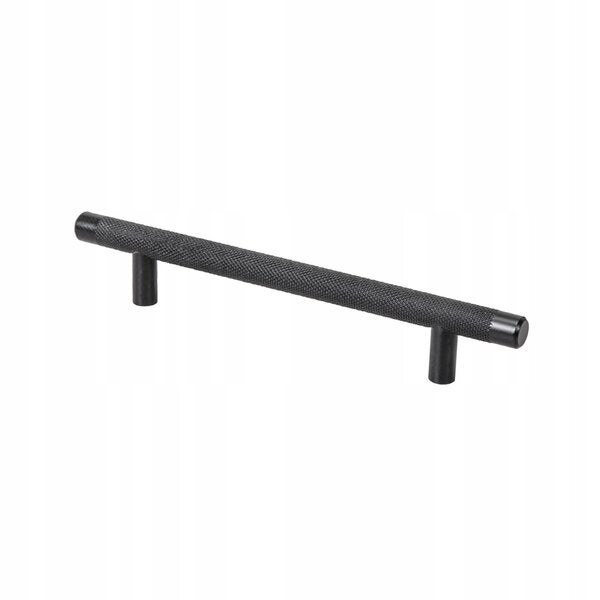 Aks Mâner pentru mobilă Rankos Cobra, 128 mm, negru mat