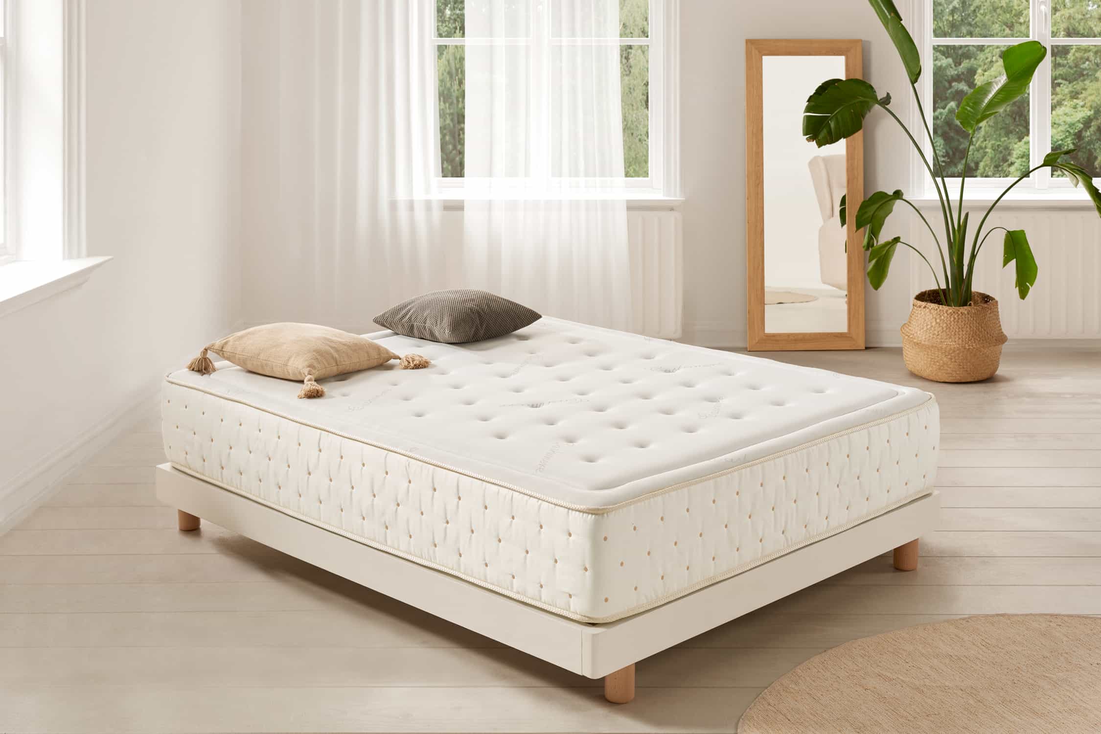 Matelas Mousse à memoire de forme Premium Cashmere 27cm, 135x190cm - Moonia - 2