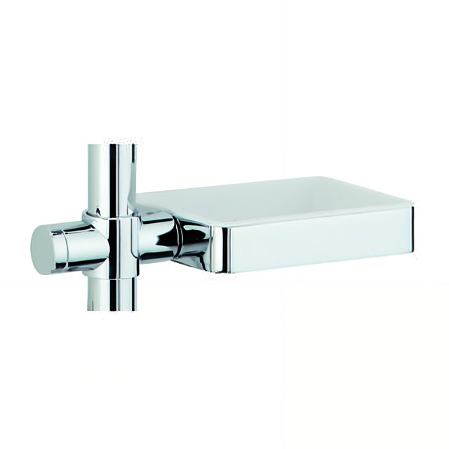 Tablette porte-objet pour barre de douche Ø25mm