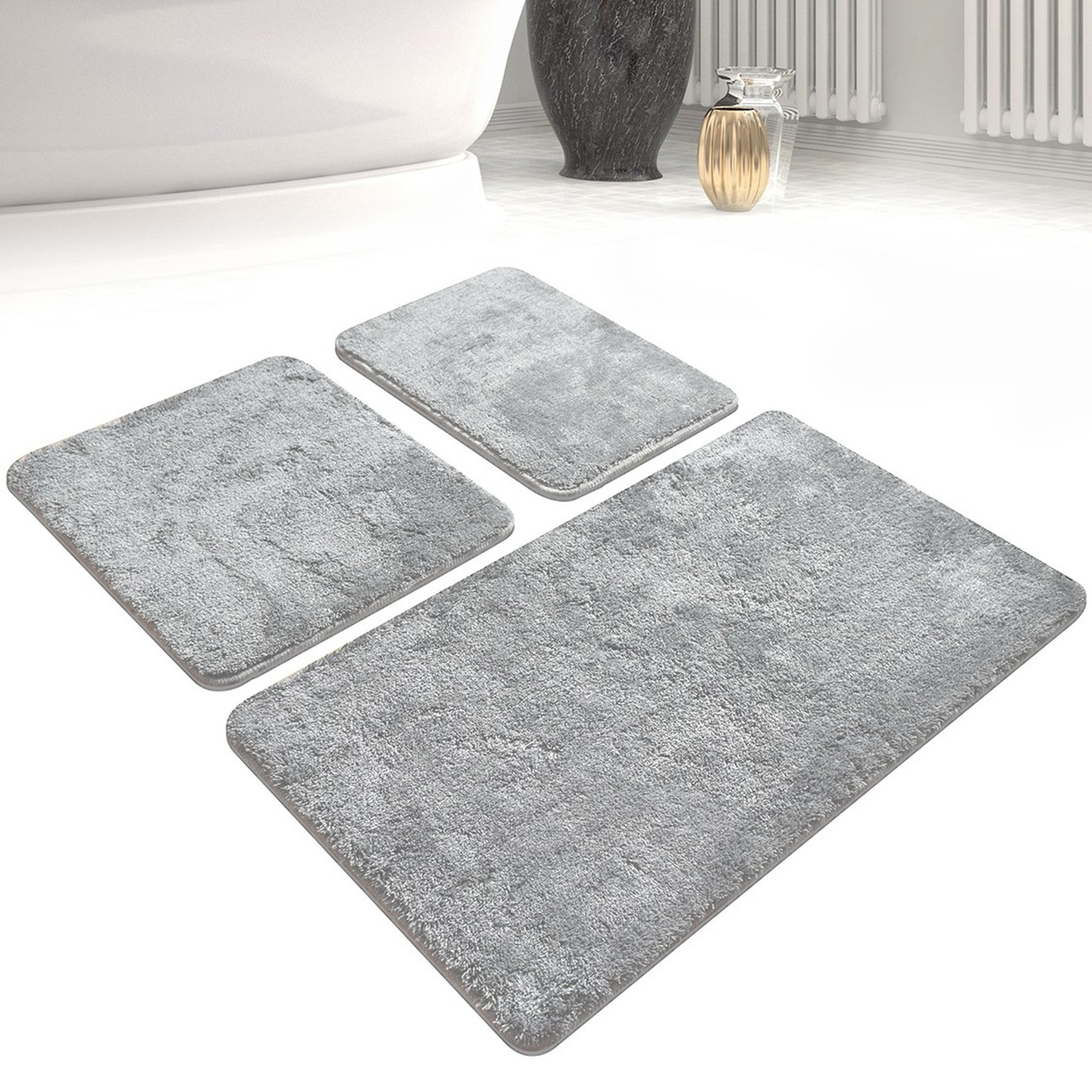 Conjunto Setmat (3 peças) cinza claro - 3