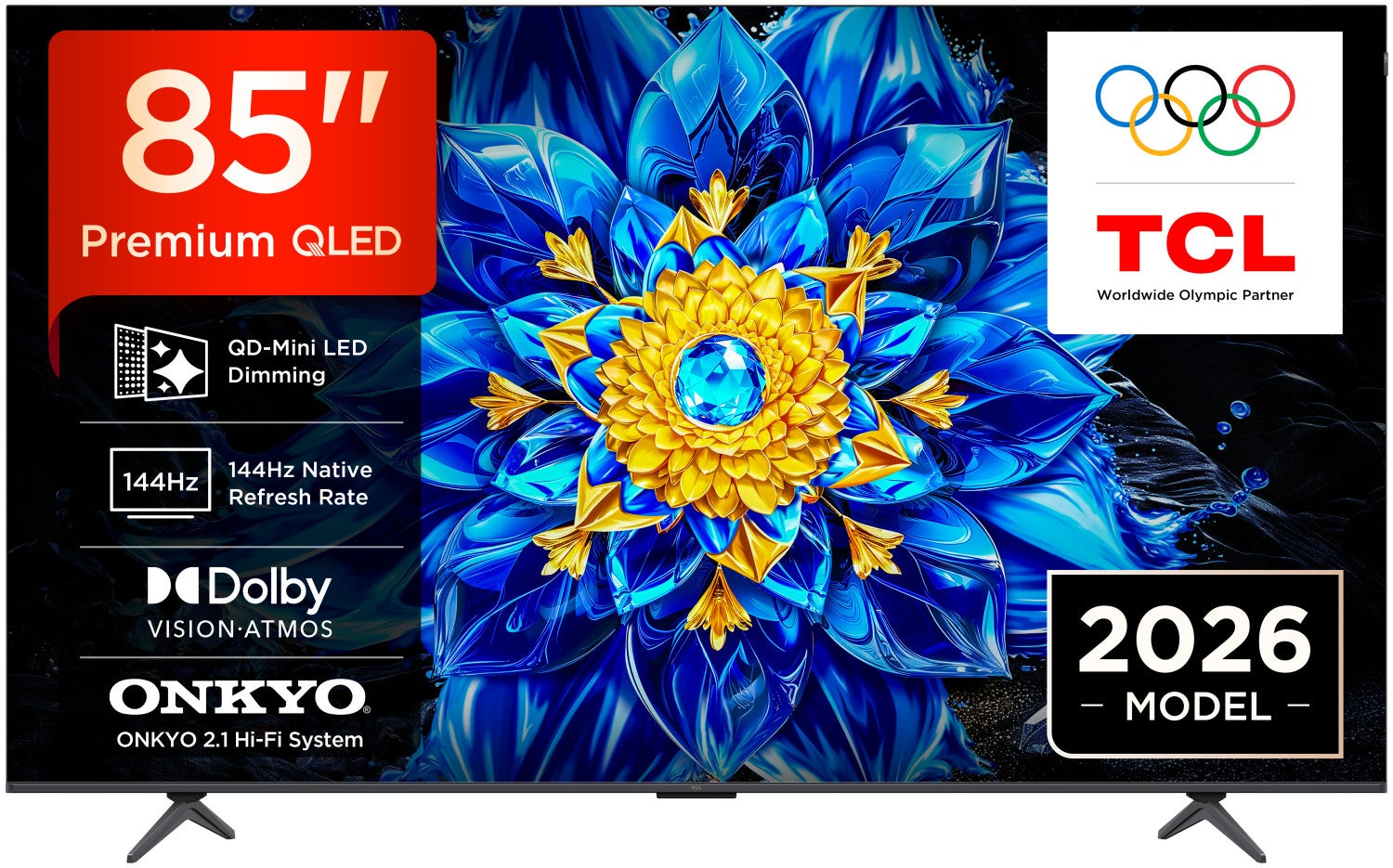 Tcl Smart Tv Miniled 85" (215,9 Cm) 85P8l, Con Ia, 4K Uhd, 144Hz, Hdr10+, Hlg, Hdr10, Dolby Vision,Dolby Atmos, Dts X, Dts Virtual X. - Imagen 4