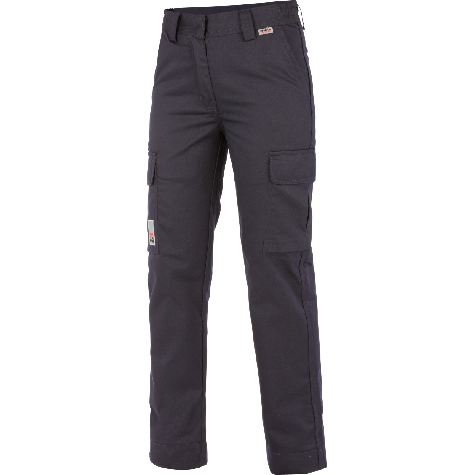 VELILLA Pantalone Da Lavoro Unisex Bicolore, 6 Tasche, Grigio E Giallo, Taglia 54, Con Zip E Bottone