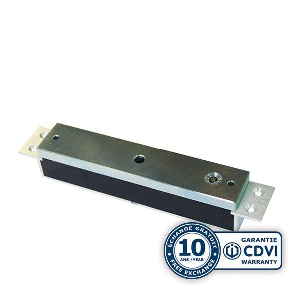 Ventouse électromagnétique Urmet VE300 - Verrouillage Porte 300kg, 12/24V, Version Encastrée