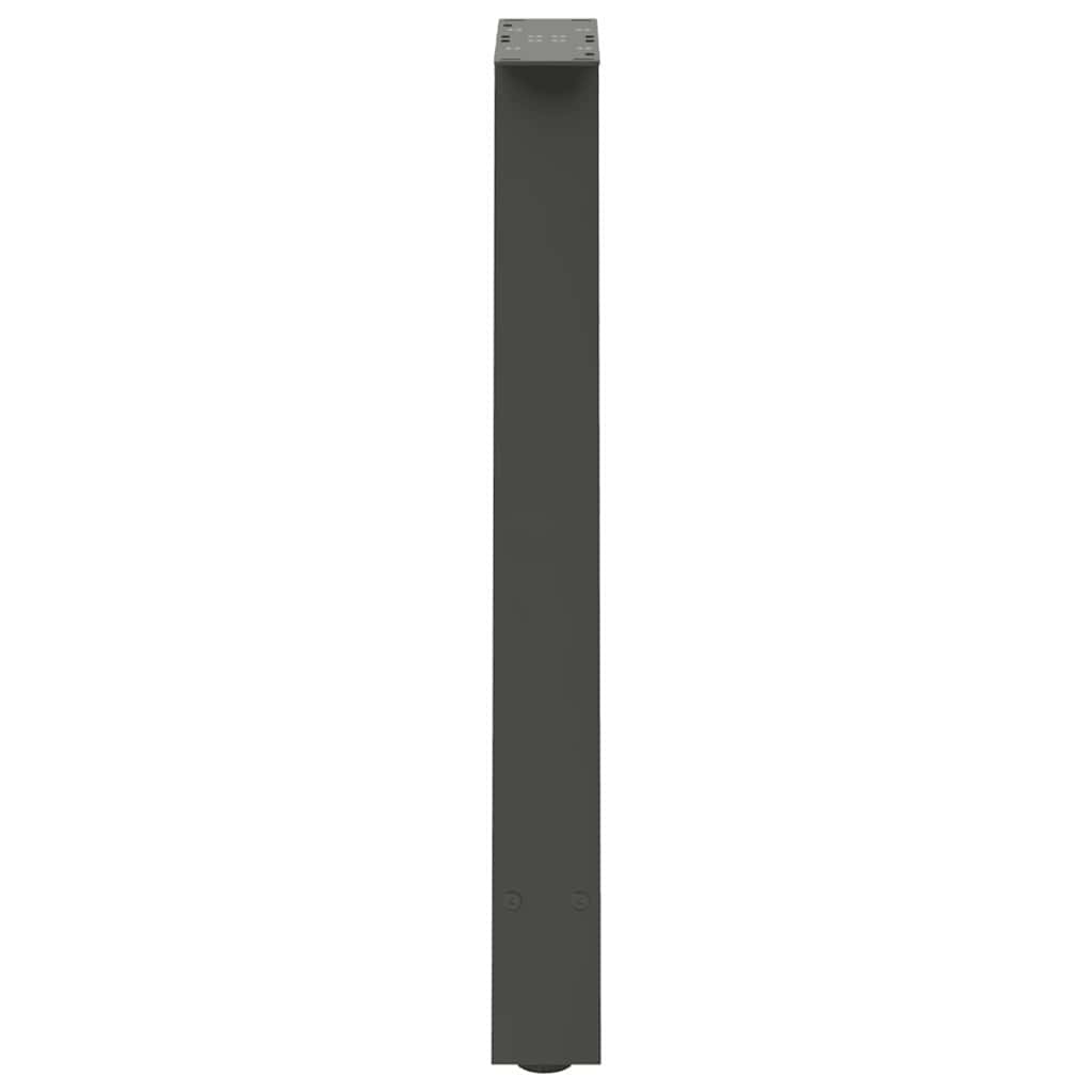 Pernas de mesa de centro Forma A 2 unidades aço antracite?60x(72-73) cm - COMFORTXL - 6