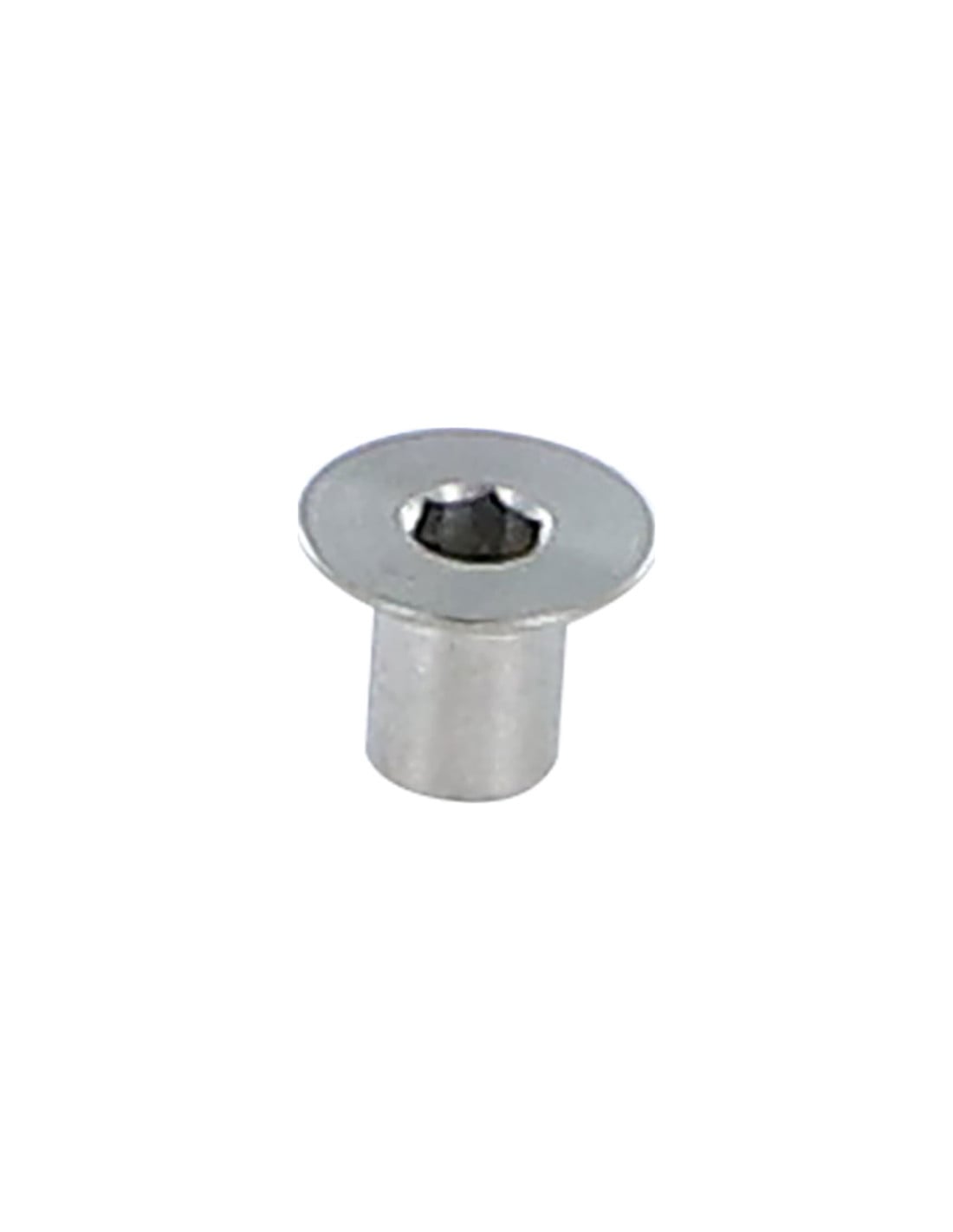 Ecrou Relieur Tête plate TP Hexagonal creux 9X6.75 M3 Inox-30 pièces ...