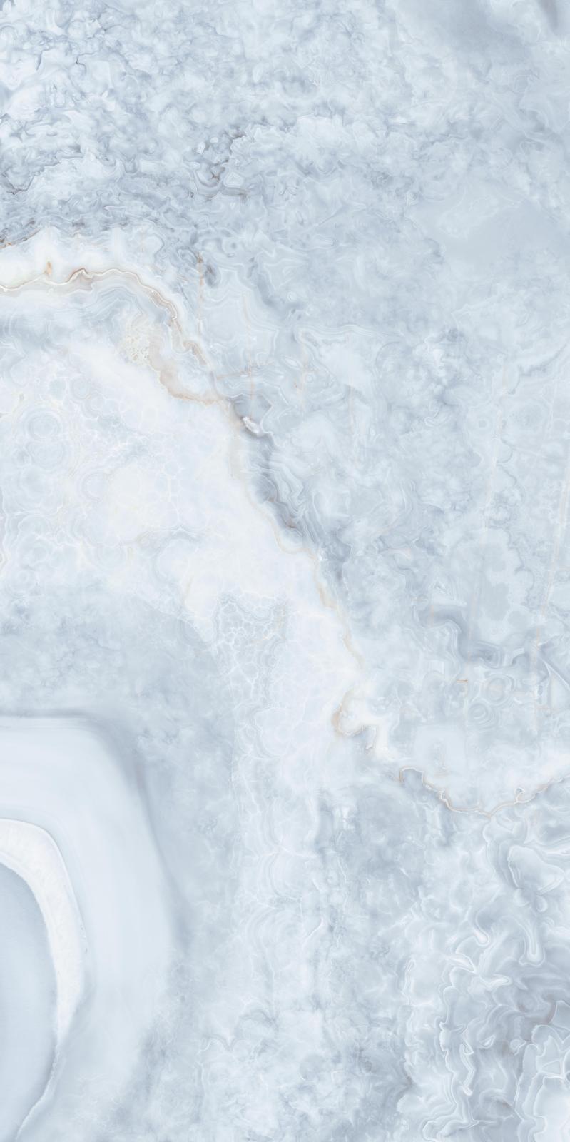 Carrelage sol/mur effet marbre bleu clair ONI POLISHED PEARL Full Lappato int/ext l.120 x L.60 cm CERALUX - 4