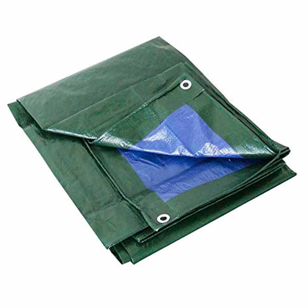 ECD Germany Telone In Tessuto Con Occhielli 1,5x6m 9m² 180g / M² Blu In - Foto 8