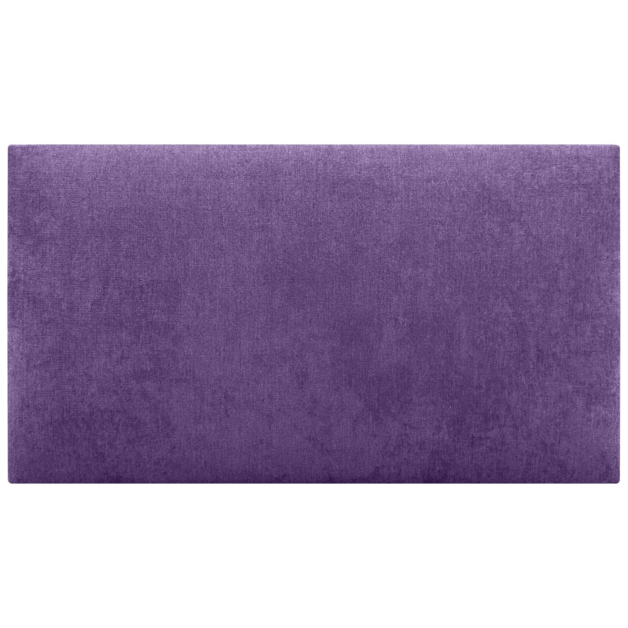 DHOME Cabecero de Tela AQUALINE Liso cabeceros Cabezal tapizado Cama Lujo (Tela Lila, 105cm (Camas 80/90/105)) - 3