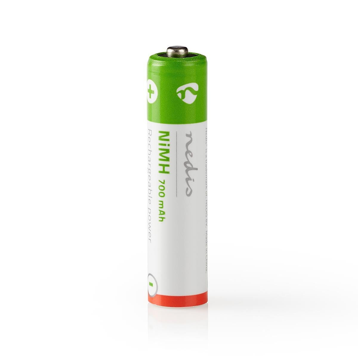 NEDIS Pile Rechargeable Ni-MH AAA 1.2 V 700 mAh 2 pièces Blister - 2