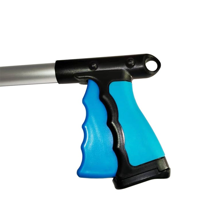Outils de Ramassage, 82cm Pince de Préhension pour Personnes Agées, Léger et Pratique, pour Ramassage des Déchets, Déchets de Jardin(Bleu) - 3