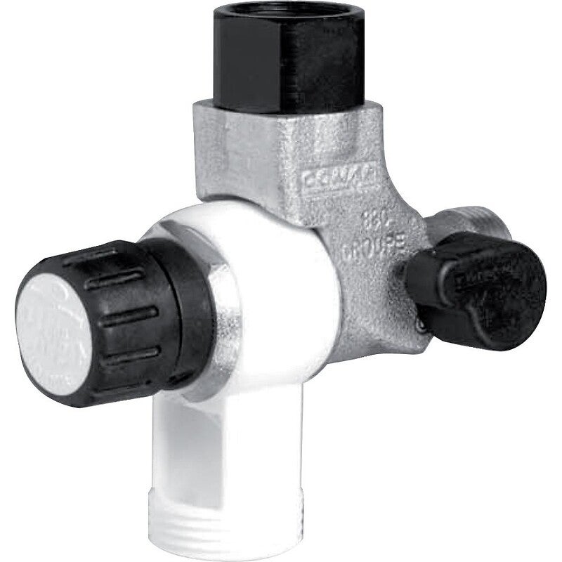 COMAP Groupe de sécurité réversible Reverso Siège Inox pour chauffe eau, cumulus - 20x27 ou 3/4