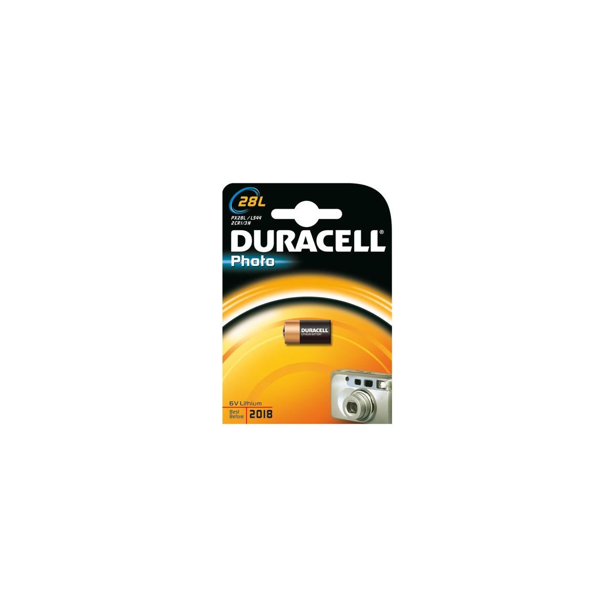 Duracell Lithium-Batterie 28l – Leistungsstark Für APS, 35mm SLR & Point & Shoot Kameras