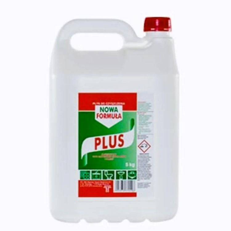 Płyn do czyszczenia powierzchni sanitarnych WC PLUS 5L o zapachu migdałowym