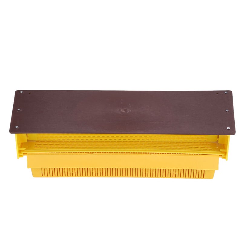 Coletor de pólen de entrada para colmeia – amarelo – para colmeia e manutenção dos quadros - 5