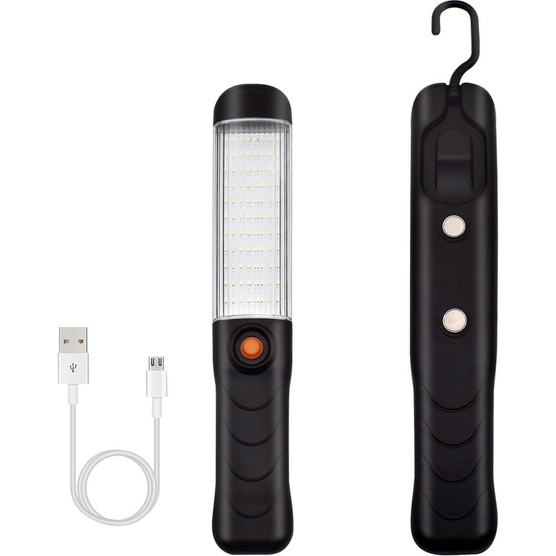 Latarka LED, lampa robocza, akumulatorowa lampa robocza, 6 trybów do konserwacji pojazdów, tryby do użytku domowego i na zewnątrz, su