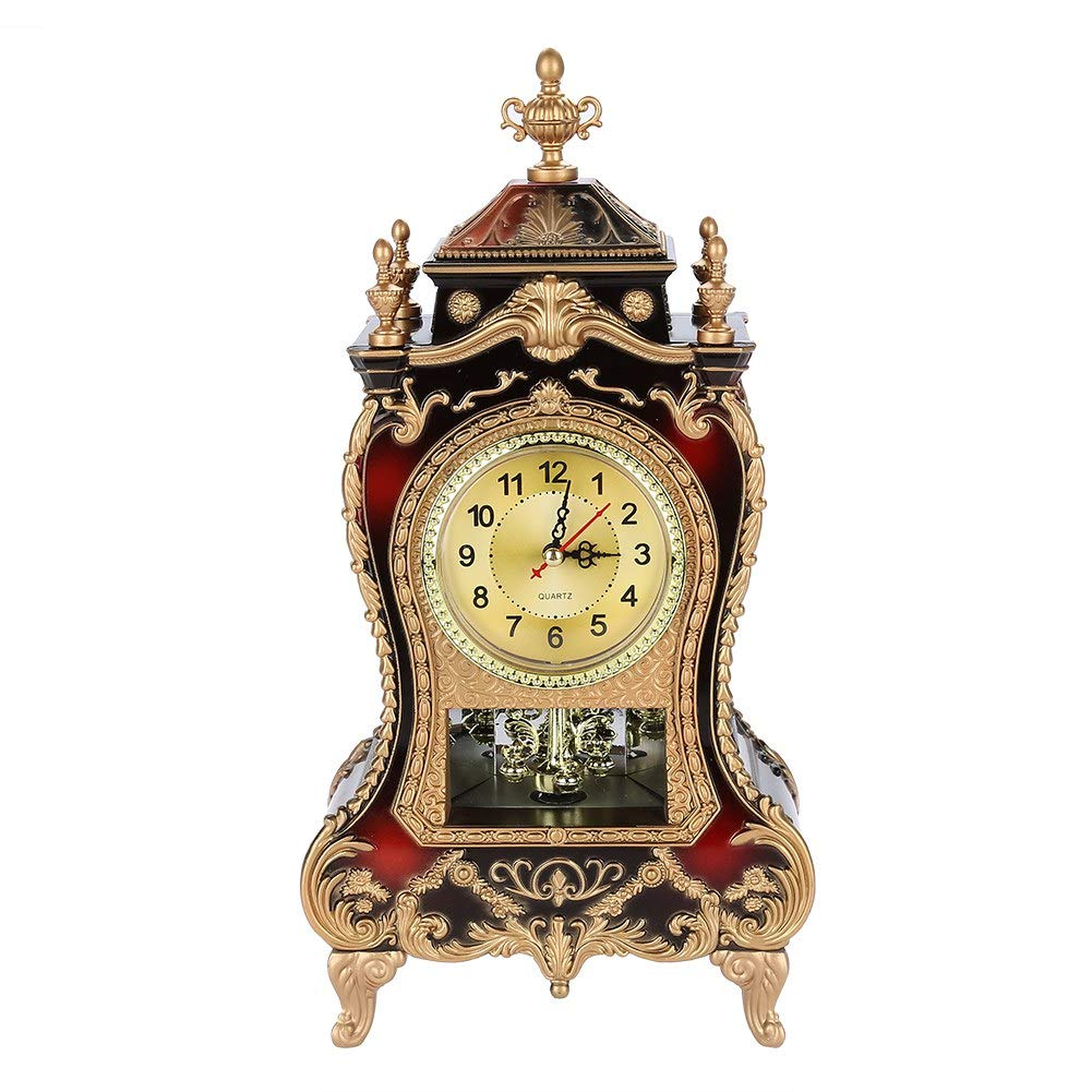 HORLOGES MURALES DE Noël Reveil Pendule Décorative Vintage Rétro EUR 10