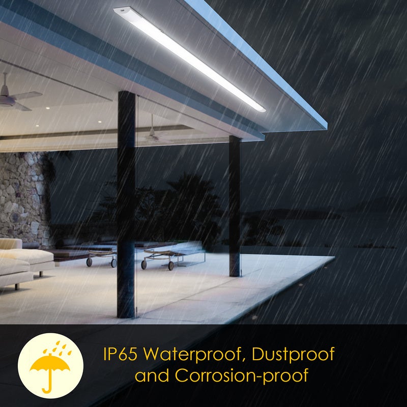 Lampe LED pour locaux humides Blanc neutre Atelier Plafonnier Garage 120cm 36W - 5