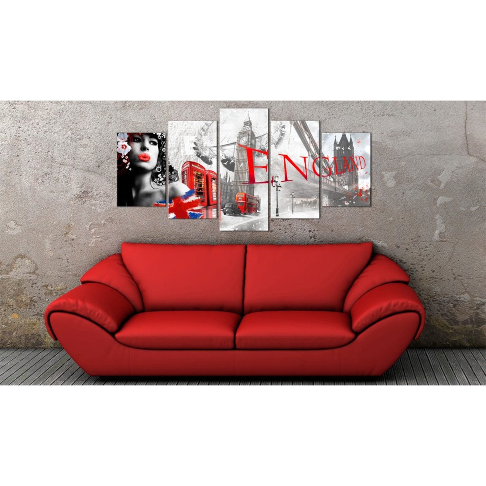 Tableau l'esprit de londres - 100 x 50 cm - 2