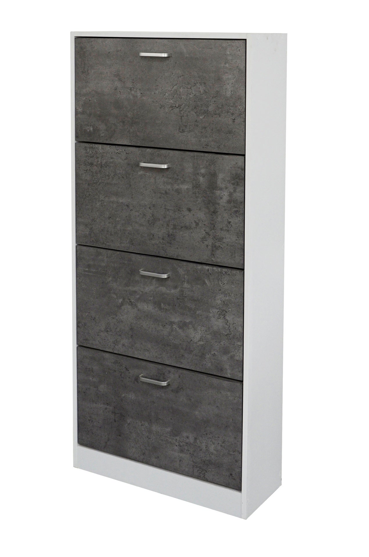 Mobile Scarpiera Con 4 Ante A Ribalta 76xh155 Cm Olmo Perla | Leroy Merlin