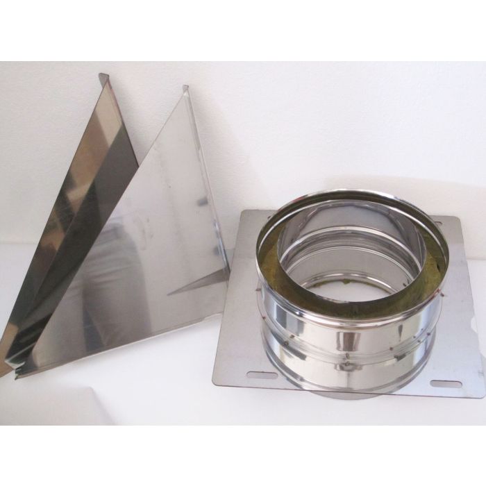 Kit Conduit De Fumée Acier Inoxydable 80mm - Pour Poêle à Granulés (Neuf)