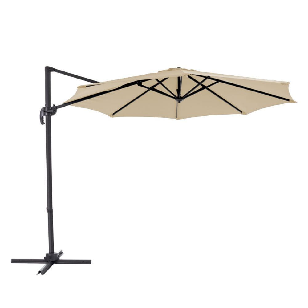 Duży parasol ogrodowy 3,5m beżowy Kazuar