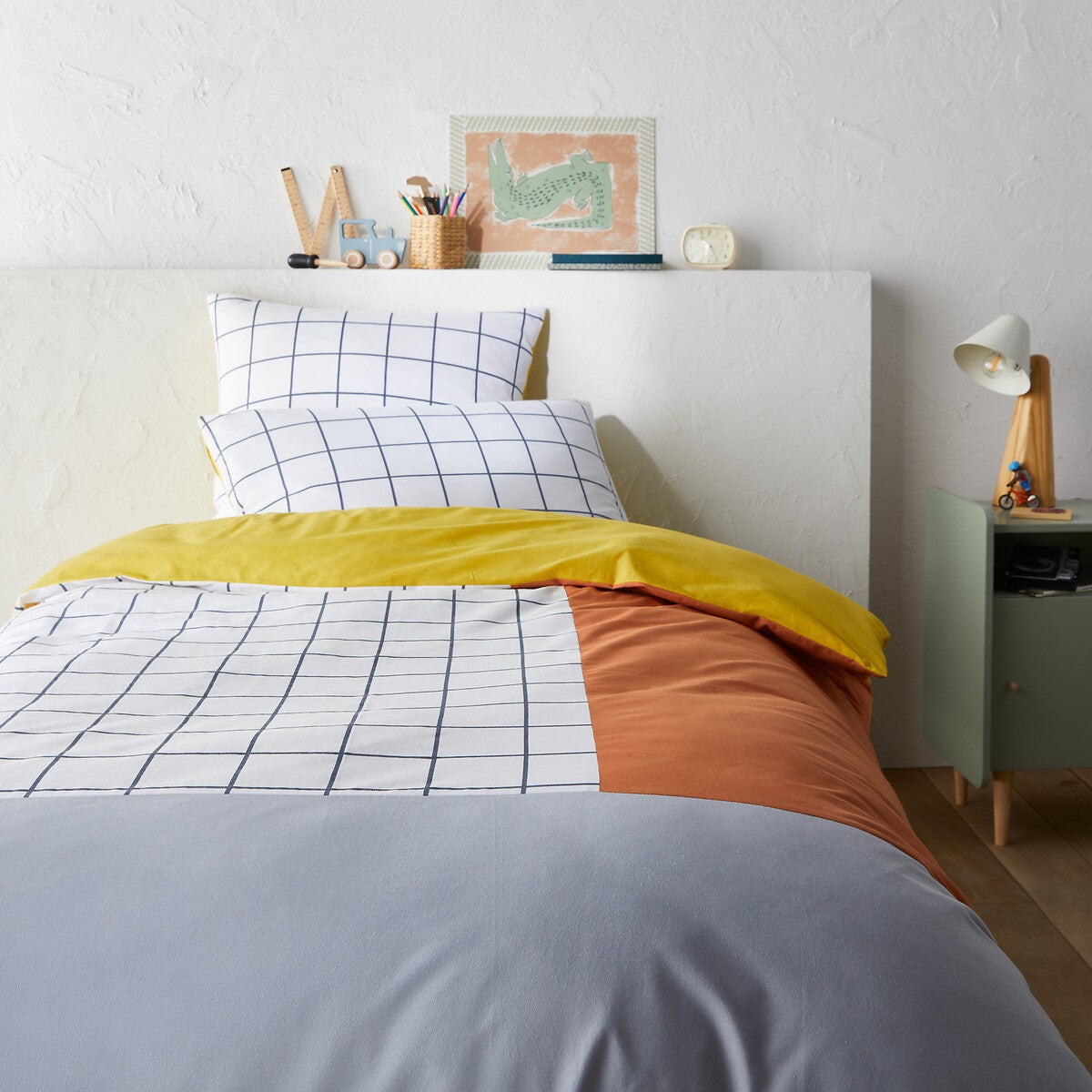 Couette Légère Marvin Par Mortreux - Microfibre Fleurie - Multicolore