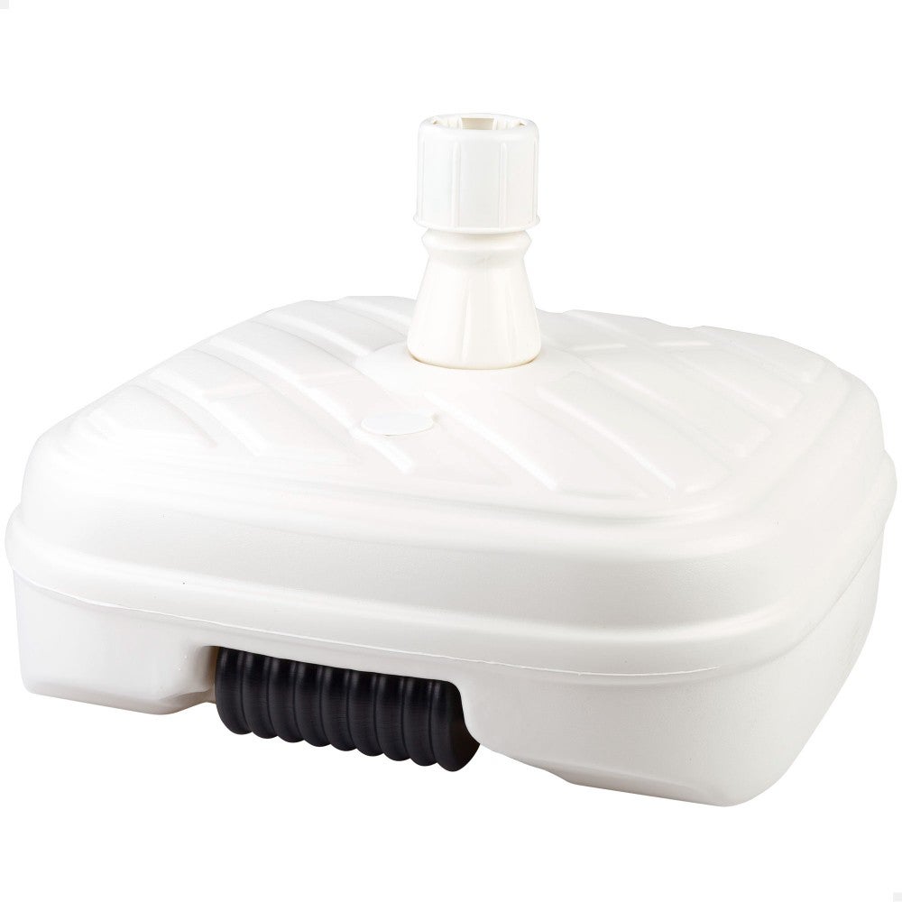 Base para sombrilla cuadrada blanca ø33-48 mm aktive