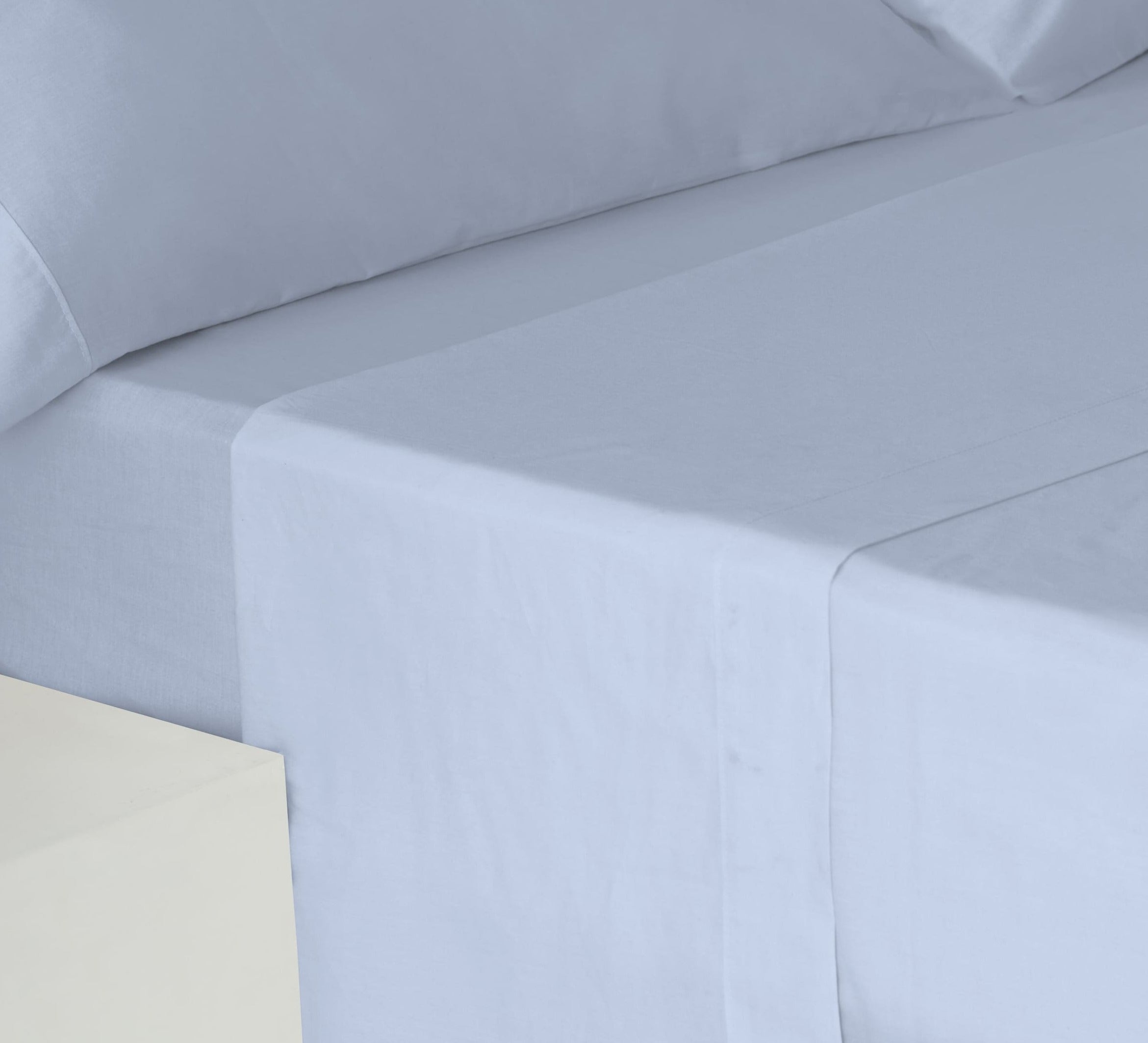Juego Sábanas Tres Piezas 100% Algodón Azul Cama 105cm Donegal Collections - 2