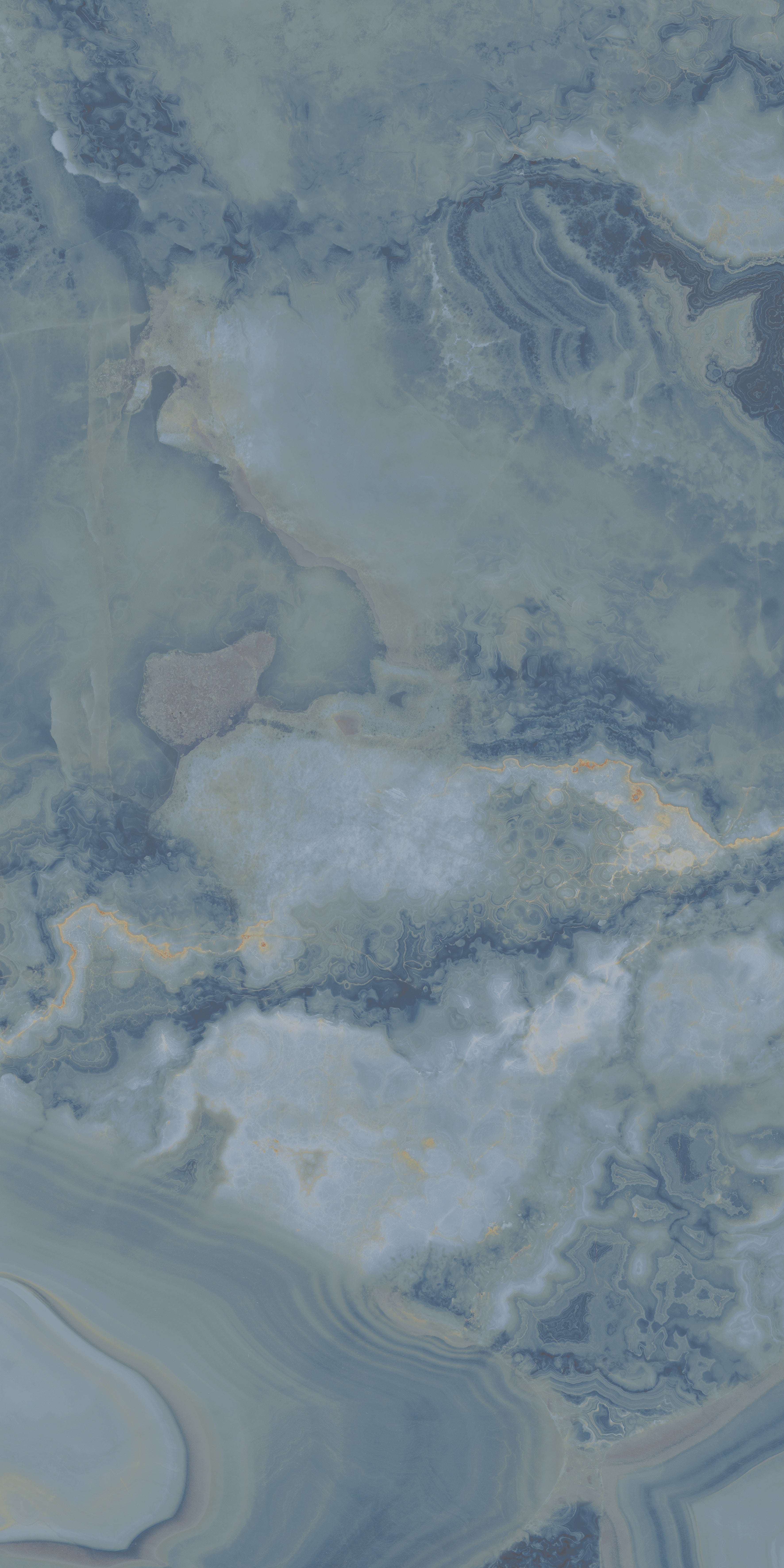 Carrelage sol / mur effet marbre bleu ONI POLISHED BLUE l.60 x L.120 cm Brillant LIMCARO - 4