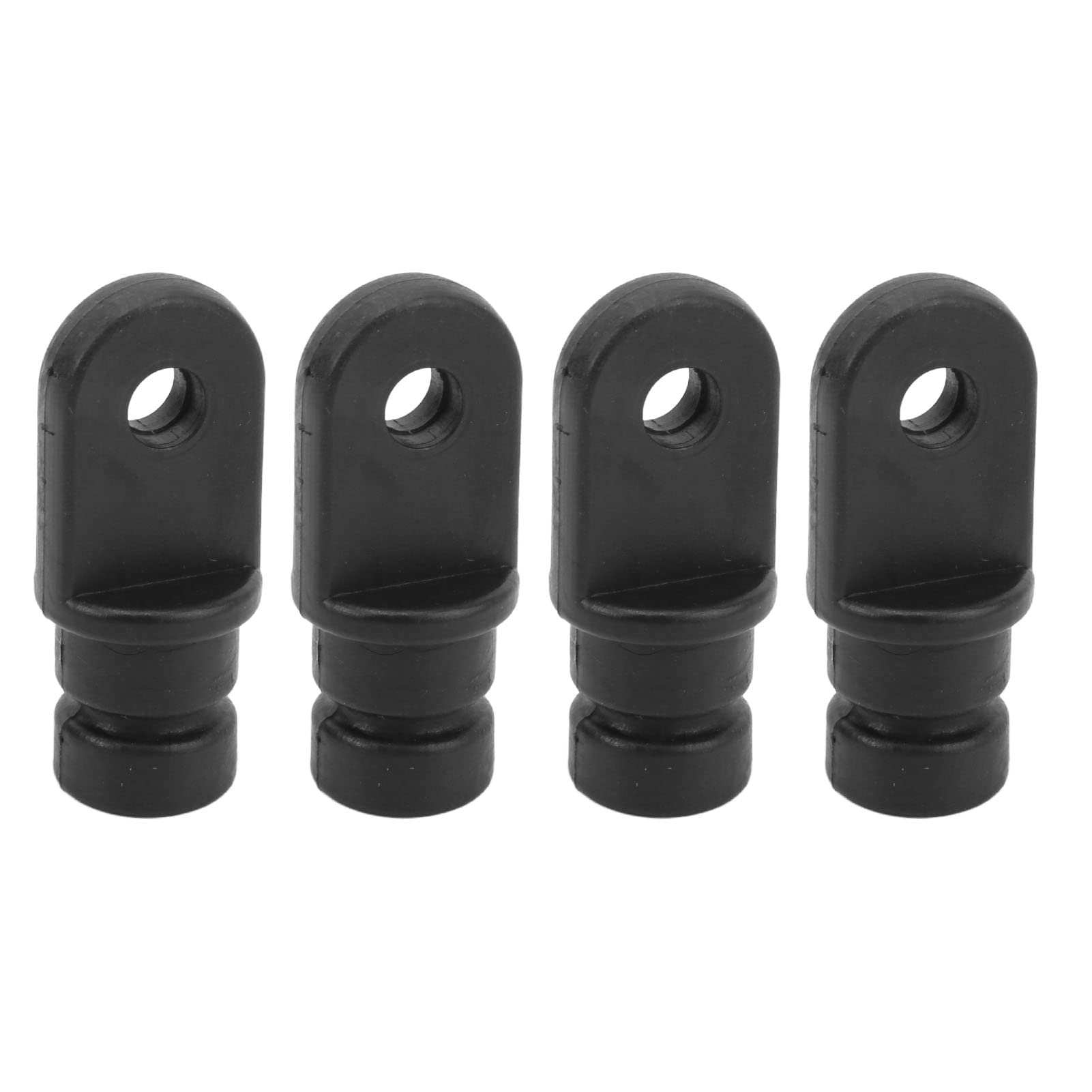 4 Capuchons De Protection En Caoutchouc Pour Poteaux De Tente - Anti-Tonnerre, Design Échecs, Pour Camping Et Randonnée