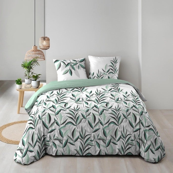 Housse de couette 240 x 220 cm coton 57 fils + 2 taies Eldorado - 3