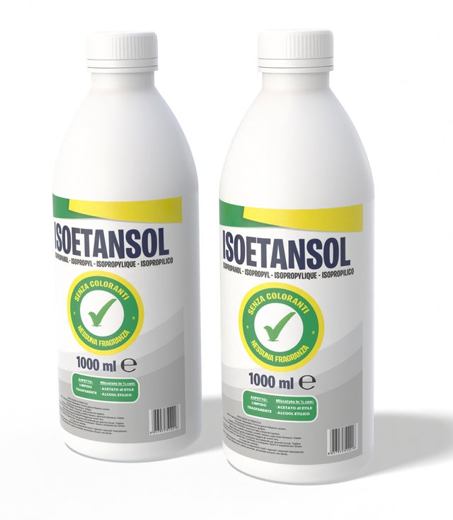 2x1 - ISOETANSOL 100AE Isopropanolo Alcool ISOPROPILICO DENATURATO MISCELATO detergente da 1 Litro…
