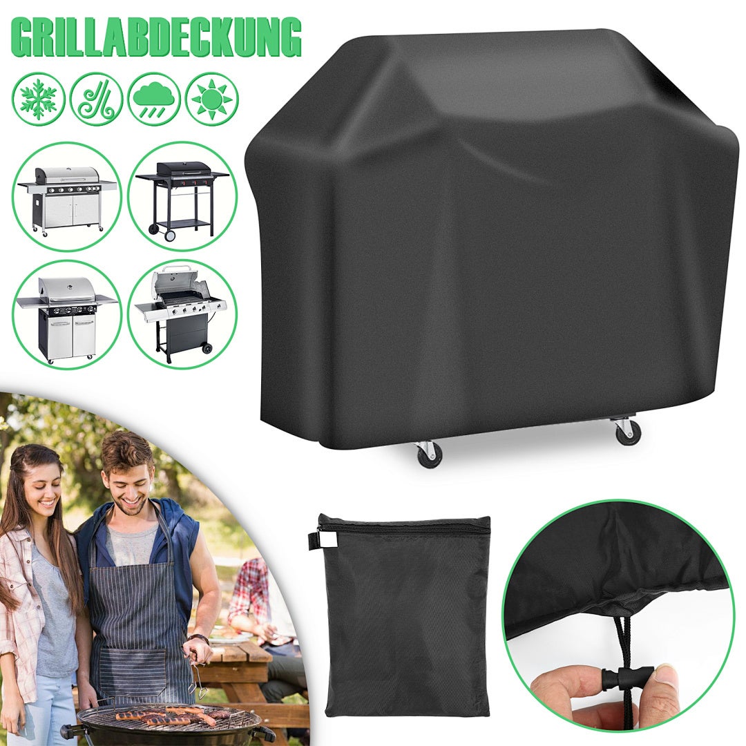 Pokrowiec na grill z torbą do przechowywania – Łatwy w czyszczeniu, trwała ochrona zewnętrzna, 145×61×117 cm