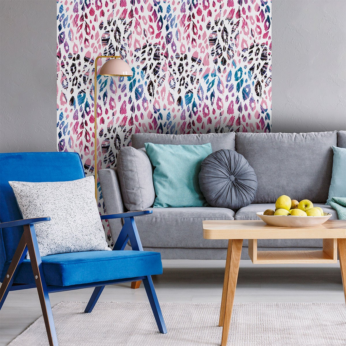 Adesivo arazzo tropicale Vergara - Sticker adesivo - adesivi murali - 40x40cm - 5