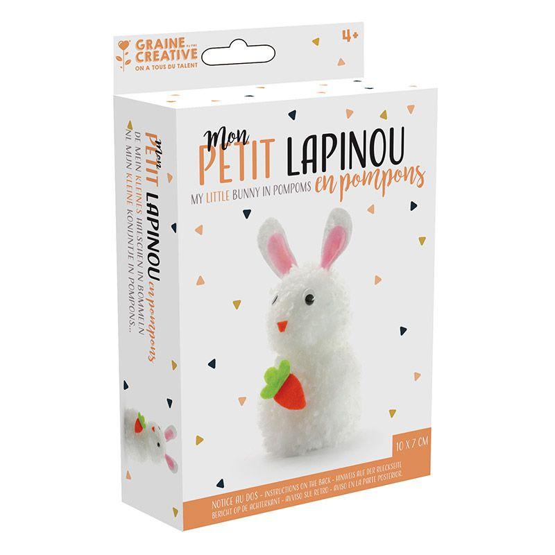 Kit Créatif Pompon Requin - Activité Manuelle Enfants Dès 3 Ans | Pompon Déjà Fait, Éléments En Feutrine