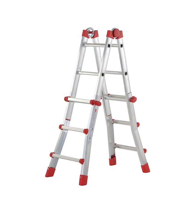 Hailo - Scala telescopica multifunzionale 4 x 3 pioli - ProfiStep