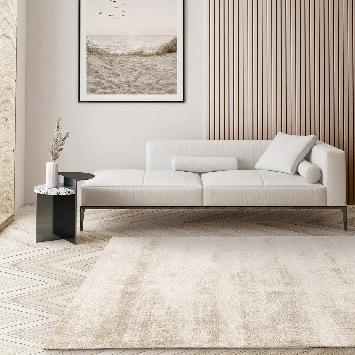 Tapis de salon tissé main NESTA 200x290 cm - 2