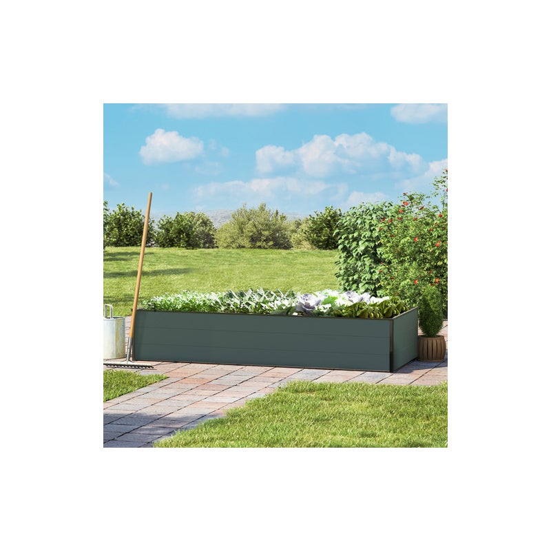 77 x 195 x 39 cm Grzadka podwyzszona, antracyt