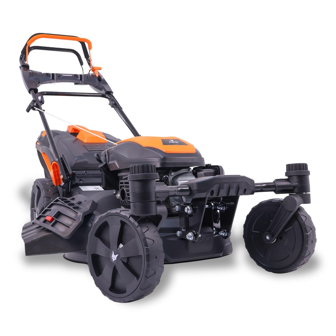 Tondeuse à gazon thermique autotractée FUXTEC FX-RM5170agile – 51 cm – 170 cm³ – 60L – Roues pivotantes – Easy Clean – Mulching - 8