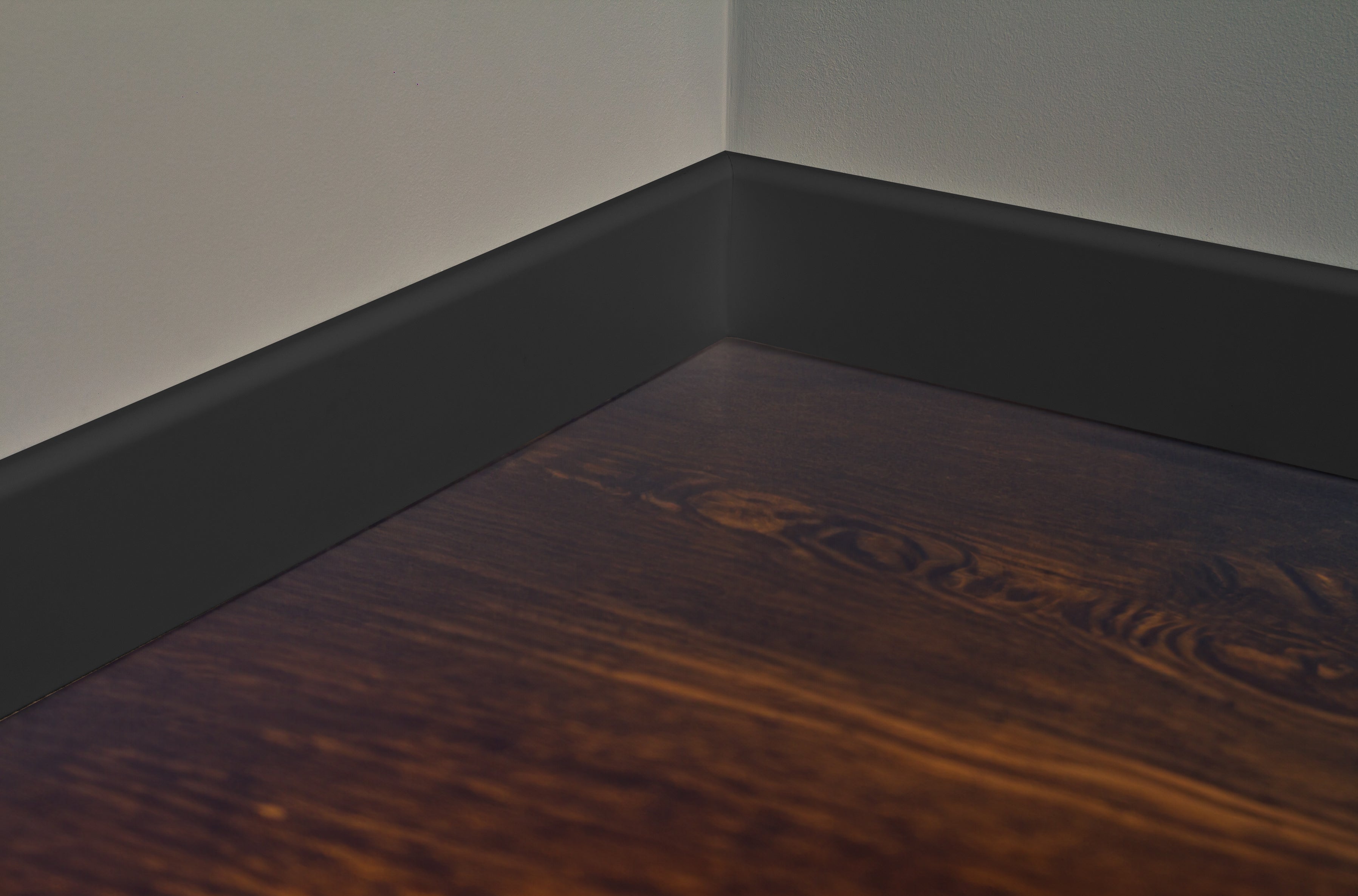 Plinthe Carrelage Effet Béton Noir 2500N main image 1