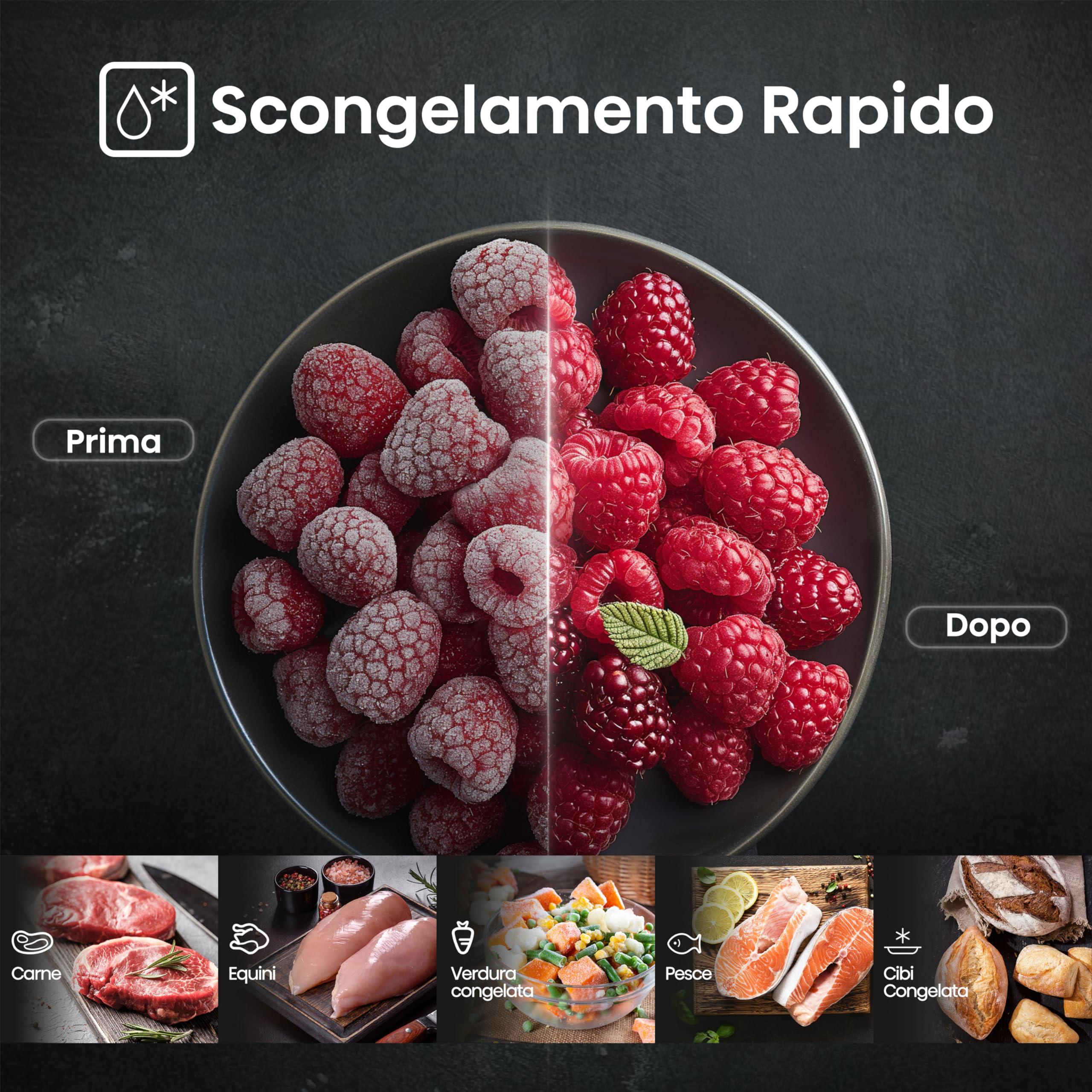 Micro-ondes avec Gril Hisense H20MOBP1G 1000 W 20 L Noir 700 W - 9