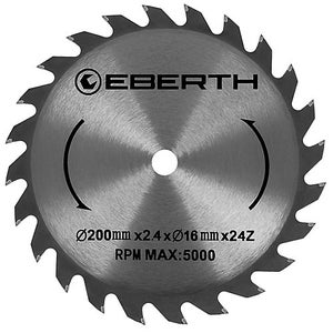 Lame De Scie Circulaire Carbure SCID - 190 Mm X 2.8 Mm - 60 Dents - Alésage 30 Mm