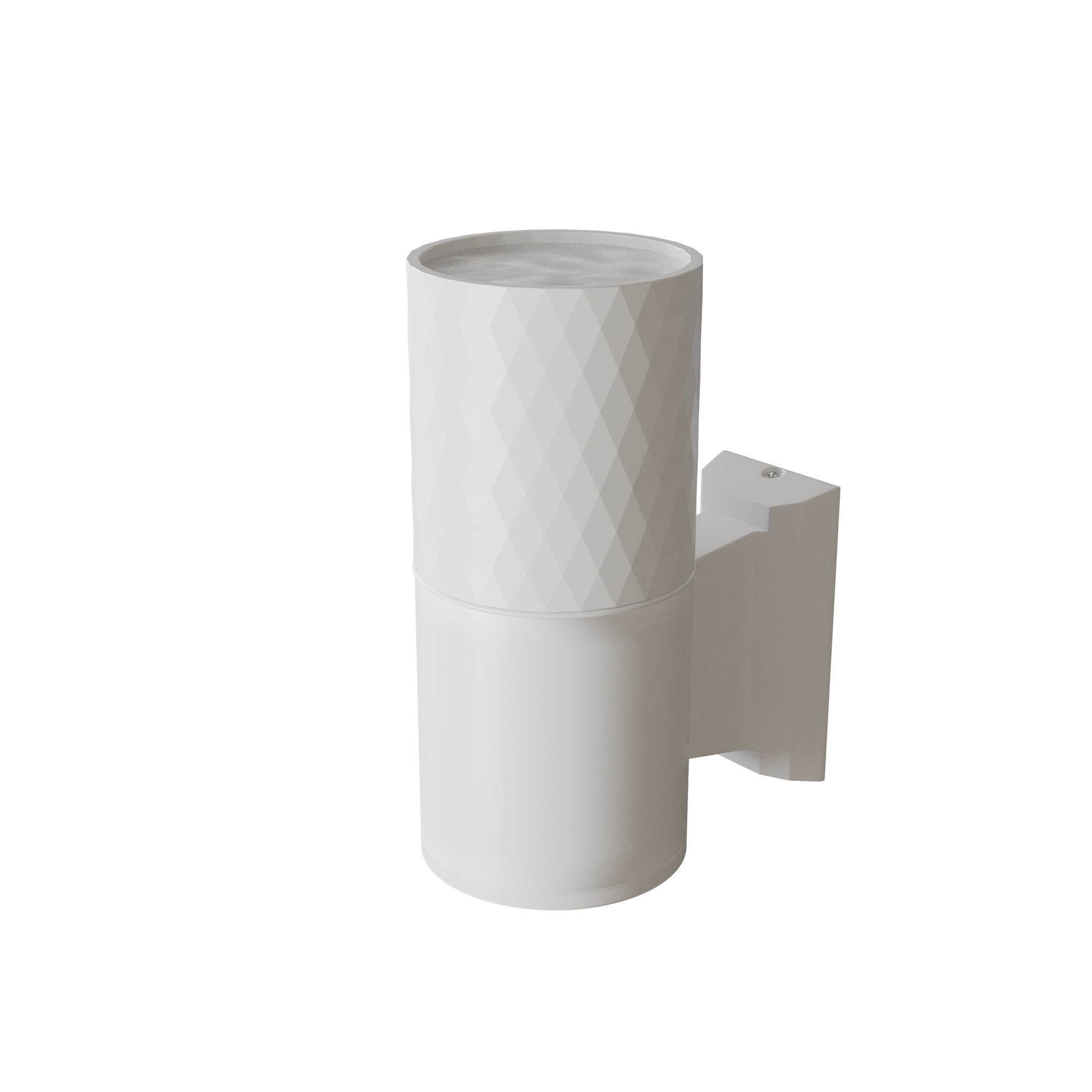 Kinkiet zewnętrzny Bowery biały 1xGU10x50W wym:14,5x6,4x11cm IP54 Maytoni