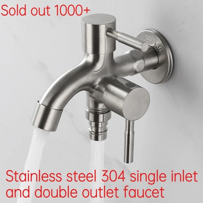 Rubinetto Per Lavatrice A Doppio Controllo - Valvola Angolo In Lega, G1/2" - Foto 9