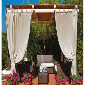 Liveinu Tenda Da Sole Per Esterno Con Anelli Gazebo Da Giardino Tende Oscuranti Termiche Isolanti Impermeabile Per Portico Anteriore, Pergola 1 Pezzo | 210x230cm(L X A) Verde - 7
